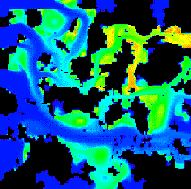 Ob Abwasserausbreitung im Gangesdelta oder Versickerung von
Schadstoffen im Erdreich: Strömung und Stofftransport in
komplizierten Geometrien sind (leider) ein aktuelles Thema